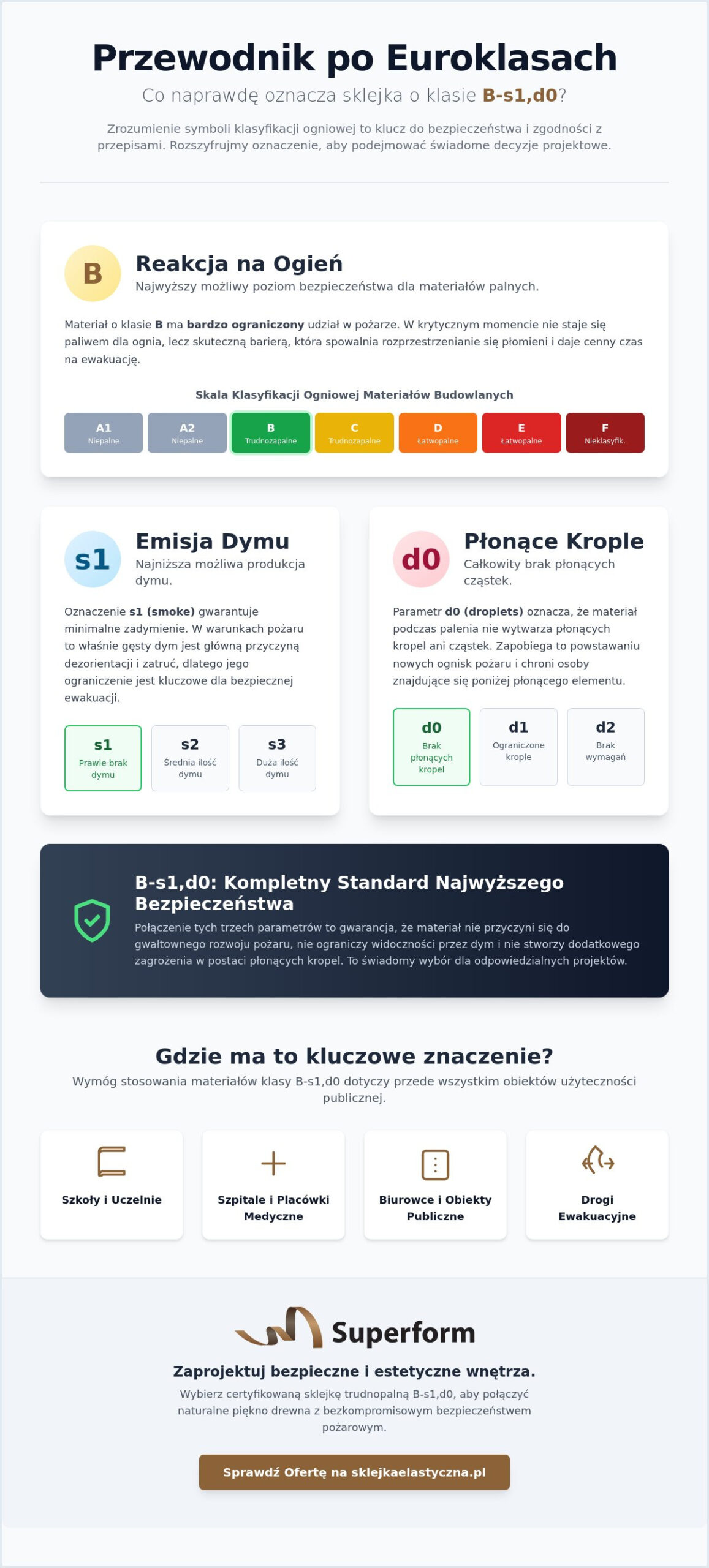 Sklejka B-s1,d0: Wszystko, co musisz wiedzieć o klasyfikacji ogniowej i bezpieczeństwie